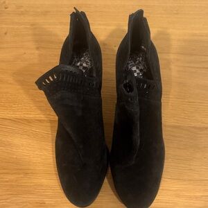 Vince Camuto Black Ankle Booties
